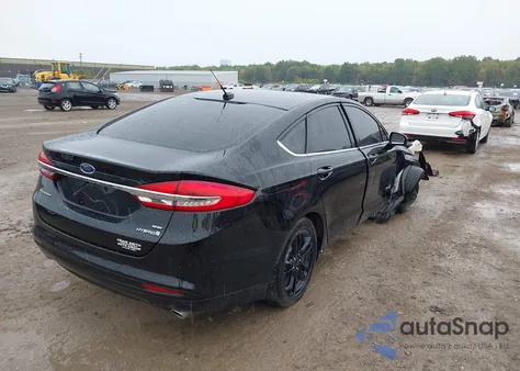 2018 Ford Fusion Hybrid Se from USA, damaged, VIN 3FA6P0LU8JR234088